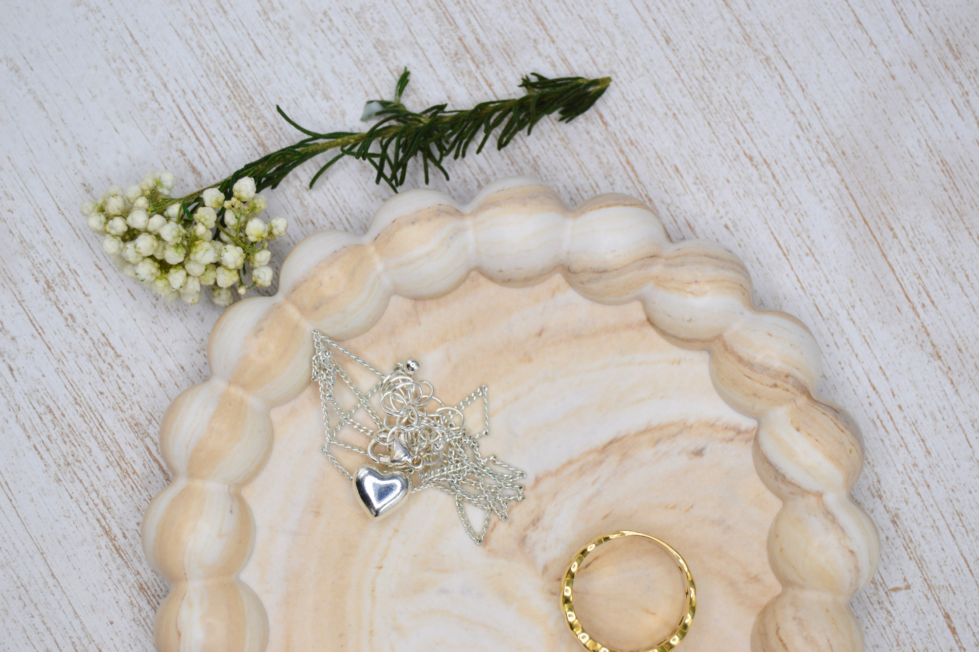 Bubble Tray Marble effect